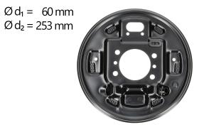 AIC 70742 - CHAPA PROTECTORA, TAMBOR DE FRENO