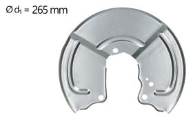 AIC 71339 - CHAPA PROTECTORA CONTRA SALPICADURAS, DISCO DE FRENO