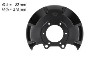 AIC 71348 - CHAPA PROTECTORA CONTRA SALPICADURAS, DISCO DE FRENO