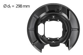 AIC 71363 - CHAPA PROTECTORA CONTRA SALPICADURAS, DISCO DE FRENO