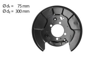 AIC 71378 - CHAPA PROTECTORA CONTRA SALPICADURAS, DISCO DE FRENO