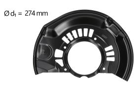 AIC 71389 - CHAPA PROTECTORA CONTRA SALPICADURAS, DISCO DE FRENO