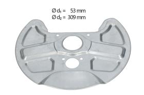 AIC 71411 - CHAPA PROTECTORA CONTRA SALPICADURAS, DISCO DE FRENO