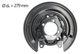 AIC 74729 - CHAPA PROTECTORA CONTRA SALPICADURAS, DISCO DE FRENO