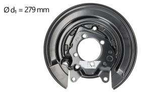 AIC 74730 - CHAPA PROTECTORA CONTRA SALPICADURAS, DISCO DE FRENO
