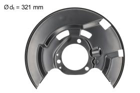 AIC 75596 - CHAPA PROTECTORA CONTRA SALPICADURAS, DISCO DE FRENO